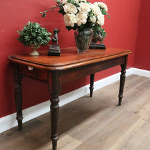 Load image into Gallery viewer, x SOLD Antique English Mahogany Table, Country Farmhouse Hall Table, Sofa Entry Table. B11155