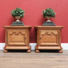 Load image into Gallery viewer, x SOLD Vintage French Lamp Tables, Pair of Vintage Bedside Tables, Bedside Cabinets B11026