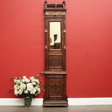 Load image into Gallery viewer, x SOLD Antique French Mirror Back Hall Stand Umbrella Stand, Coat Rack, Umbrella Holder B10500