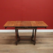 Load image into Gallery viewer, x SOLD Antique French Sofa Table, Drawer Leaf Study Desk, Hall Table Lamp Side Table B10635