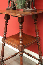 Load image into Gallery viewer, x SOLD Antique French Plant Stand 2 Height Statue Holder Hall Table Lamp Display Stand. B8500