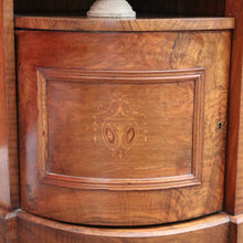 Load image into Gallery viewer, x SOLD Antique English Credenza Antique Burr Walnut and Marble Mirror Back Sideboard B10678