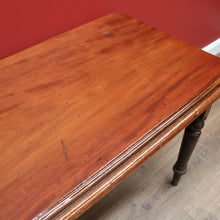 Load image into Gallery viewer, x SOLD Antique English Mahogany Table, Country Farmhouse Hall Table, Sofa Entry Table. B11155