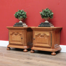 Load image into Gallery viewer, x SOLD Vintage French Lamp Tables, Pair of Vintage Bedside Tables, Bedside Cabinets B11026