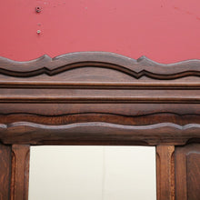 Load image into Gallery viewer, x SOLD Antique French Oak Hall Stand, Mirror Back Hall Tree Coat Rack. Umbrella Stand. B9825