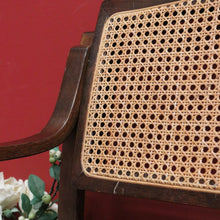 Load image into Gallery viewer, x SOLD Vintage Beech and Cane Bentwood Armchair, Hall Seat, Hall Bench Arm Chair B10986
