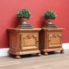 Load image into Gallery viewer, x SOLD Vintage French Lamp Tables, Pair of Vintage Bedside Tables, Bedside Cabinets B11026