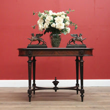 Load image into Gallery viewer, Antique French Rosewood Sofa Table, Centre Table, Cross Stretcher Office Desk B11074