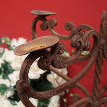 Load image into Gallery viewer, x SOLD Vintage French Wrought Iron 4 Branch Candelabra, Vintage Candle Stick Holder. B10361