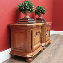 Load image into Gallery viewer, x SOLD Vintage French Lamp Tables, Pair of Vintage Bedside Tables, Bedside Cabinets B11026