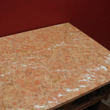 Load image into Gallery viewer, x SOLD Antique French Sideboard, Oak and Marble Top French Two Drawer Hall Cupboard B10879