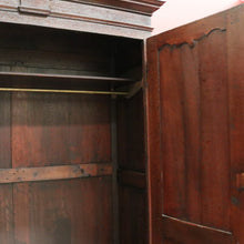 Load image into Gallery viewer, Antique French Oak Cloak Cabinet, French Armoire, Hall Cabinet, Wardrobe, Press B10593