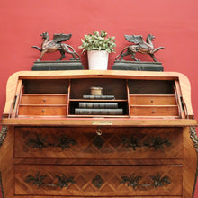 Load image into Gallery viewer, x SOLD Antique French Good Quality Louis XVI style Fall Front Writing Bureau Desk with Chest of Drawers B10725