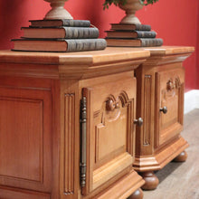 Load image into Gallery viewer, x SOLD Vintage French Lamp Tables, Pair of Vintage Bedside Tables, Bedside Cabinets B11026