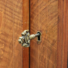 Load image into Gallery viewer, x SOLD Antique English Credenza Antique Burr Walnut and Marble Mirror Back Sideboard B10678