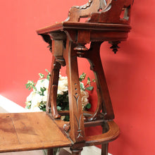 Load image into Gallery viewer, x SOLD Antique French Hotel Shoe Shine Chair, Barbers Chair, Orchestra Music Chair. B9948
