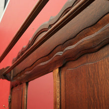 Load image into Gallery viewer, x SOLD Antique French Oak Hall Stand, Mirror Back Hall Tree Coat Rack. Umbrella Stand. B9825