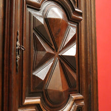 Load image into Gallery viewer, x SOLD Antique French Linen Press, Armoire Wardrobe.  Single Door Pantry Broom Cupboard B10162