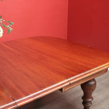 Load image into Gallery viewer, x SOLD Antique Australian Cedar 2 Leaf Extension Table Australian Cedar Kitchen Table. B10276