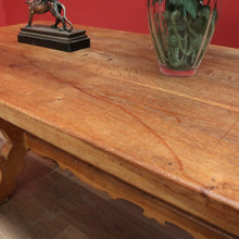 Load image into Gallery viewer, X SOLD Antique French Oak Refectory Table or Dining Kitchen Table with Stretcher Base. B11213