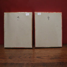 Load image into Gallery viewer, x SOLD Pair of Oil on Canvas Floral Arrangements, Set of Two Painting in Gilt Frames B10808