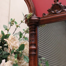 Load image into Gallery viewer, x SOLD Antique English Credenza Antique Burr Walnut and Marble Mirror Back Sideboard B10678