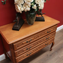 Load image into Gallery viewer, x SOLD Vintage French Chest of Drawers, Hall Console, Dining Room Chest, Brass Handles B10935