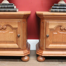 Load image into Gallery viewer, x SOLD Vintage French Lamp Tables, Pair of Vintage Bedside Tables, Bedside Cabinets B11026