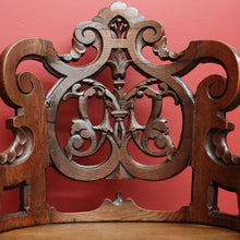 Load image into Gallery viewer, x SOLD Antique French Hotel Shoe Shine Chair, Barbers Chair, Orchestra Music Chair. B9948