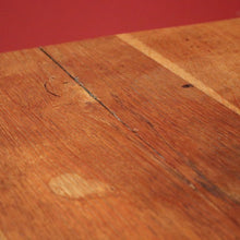 Load image into Gallery viewer, X SOLD Antique French Oak Refectory Table or Dining Kitchen Table with Stretcher Base. B11213
