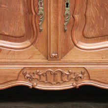 Load image into Gallery viewer, x SOLD Antique French Oak Sideboard, 4 Drawer 4 Door Sideboard Buffet Cabinet Servery B10871
