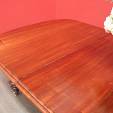 Load image into Gallery viewer, x SOLD Antique Australian Cedar 2 Leaf Extension Table Australian Cedar Kitchen Table. B10276