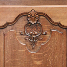 Load image into Gallery viewer, x SOLD Antique French Sideboard French Oak Breakfront 4 Door Sideboard Cabinet Cupboard B10946