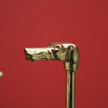Load image into Gallery viewer, x SOLD Antique French 1960's Umbrella Holder, Copper Brass for Walking Stick Umbrellas. B9980