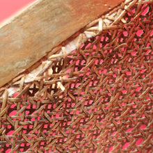 Load image into Gallery viewer, x SOLD Antique French Settee, Sofa, Gilt Timber, Cane, Fabric, Boudoir Chair, Armchair B11145