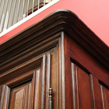 Load image into Gallery viewer, x SOLD Antique French Linen Press, Armoire Wardrobe.  Single Door Pantry Broom Cupboard B10162