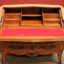 Load image into Gallery viewer, x SOLD Antique French Good Quality Louis XVI style Fall Front Writing Bureau Desk with Chest of Drawers B10725