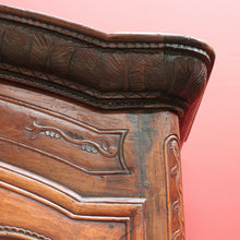 Load image into Gallery viewer, Antique French Cherrywood 2 Door 19th Century Glass Door Bookcase China Cabinet B10700