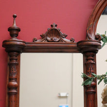 Load image into Gallery viewer, x SOLD Antique English Credenza Antique Burr Walnut and Marble Mirror Back Sideboard B10678