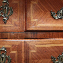Load image into Gallery viewer, x SOLD Antique French Chest of Drawers, Antique Walnut, Brass, Marble Chest of Drawers B10781