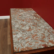 Load image into Gallery viewer, x SOLD Antique French Walnut 4 Drawer Marble Top Bedroom Hallway Chest of Drawers B10705