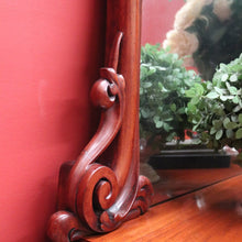 Load image into Gallery viewer, x SOLD Antique Australian Cedar Sideboard, Mirror Back Inverted Breakfront Sideboard B11096