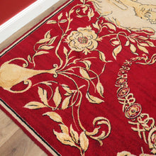 Load image into Gallery viewer, x SOLD Antique Handmade Rug, c1952 Coronation of Her Majesty Queen Elizabeth II Rug. B11093