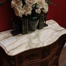 Load image into Gallery viewer, x SOLD Antique Chest of Drawers, Antique French Marble Top Hall Cabinet Cupboard Chest B10776