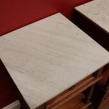 Load image into Gallery viewer, x SOLD Pair of Bedside Tables, Antique French Oak Bedside Cabinets, Hall Lamp Tables B10256
