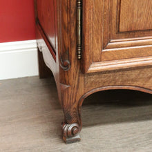 Load image into Gallery viewer, x SOLD Antique French Oak Sideboard, French 3 Door 3 Drawer Sideboard Cabinet Cupboard B10318