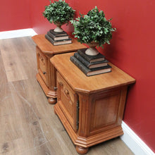 Load image into Gallery viewer, x SOLD Vintage French Lamp Tables, Pair of Vintage Bedside Tables, Bedside Cabinets B11026