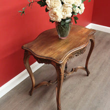 Load image into Gallery viewer, x SOLD Antique French Oak Sofa Table, Side Table, Centre Table, Lamp Table, Stretcher B10319