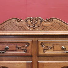 Load image into Gallery viewer, x SOLD Antique French Sideboard French Oak Breakfront 4 Door Sideboard Cabinet Cupboard B10946