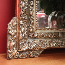 Load image into Gallery viewer, x SOLD Antique French Wall Mirror, Gilt Timber and Gesso Frame. Bird, Torch, Quiver B11179